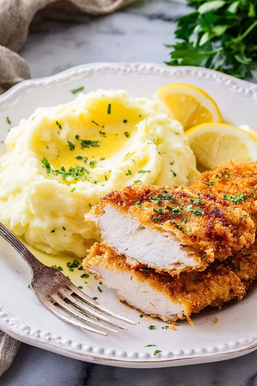 Chicken Schnitty Crispy Chicken Schnitzel - Easy & Juicy Crispy Chicken Recipe